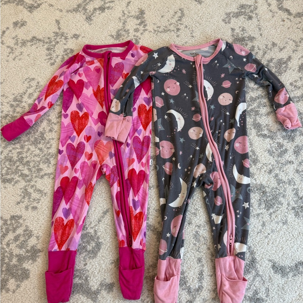 Litttle Sleepies Footies 3-6 month